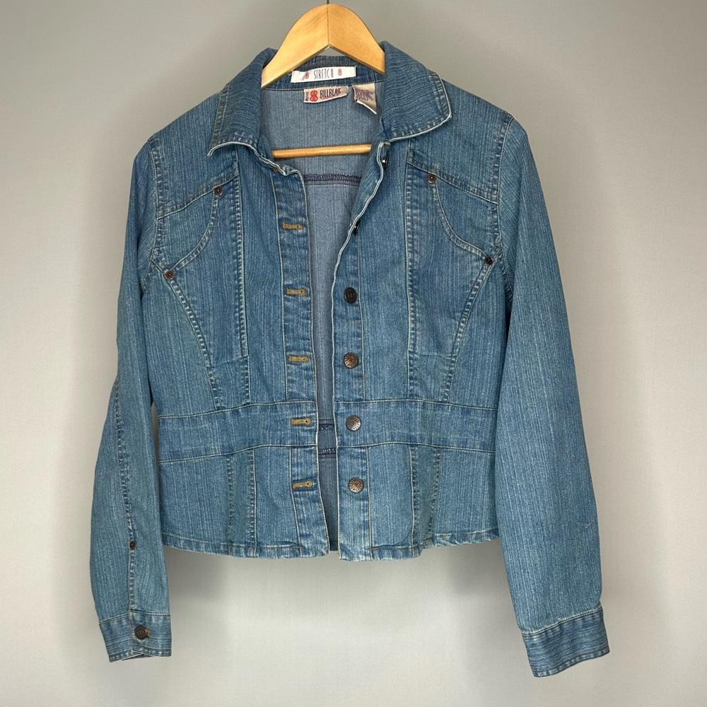 Bill Blass petite denim jacket
